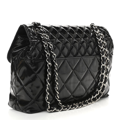 Chanel Vinyl Quilted In the Business Flap Bag Black 3 of 19