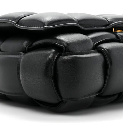 Bottega Veneta Nappa Maxi Intreccio Padded Cassette Crossbody Bag Black 8 of 8