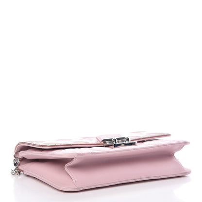 Christian Dior Patent Lambskin Cannage Miss Dior Promenade Pouch Pink 4 of 12