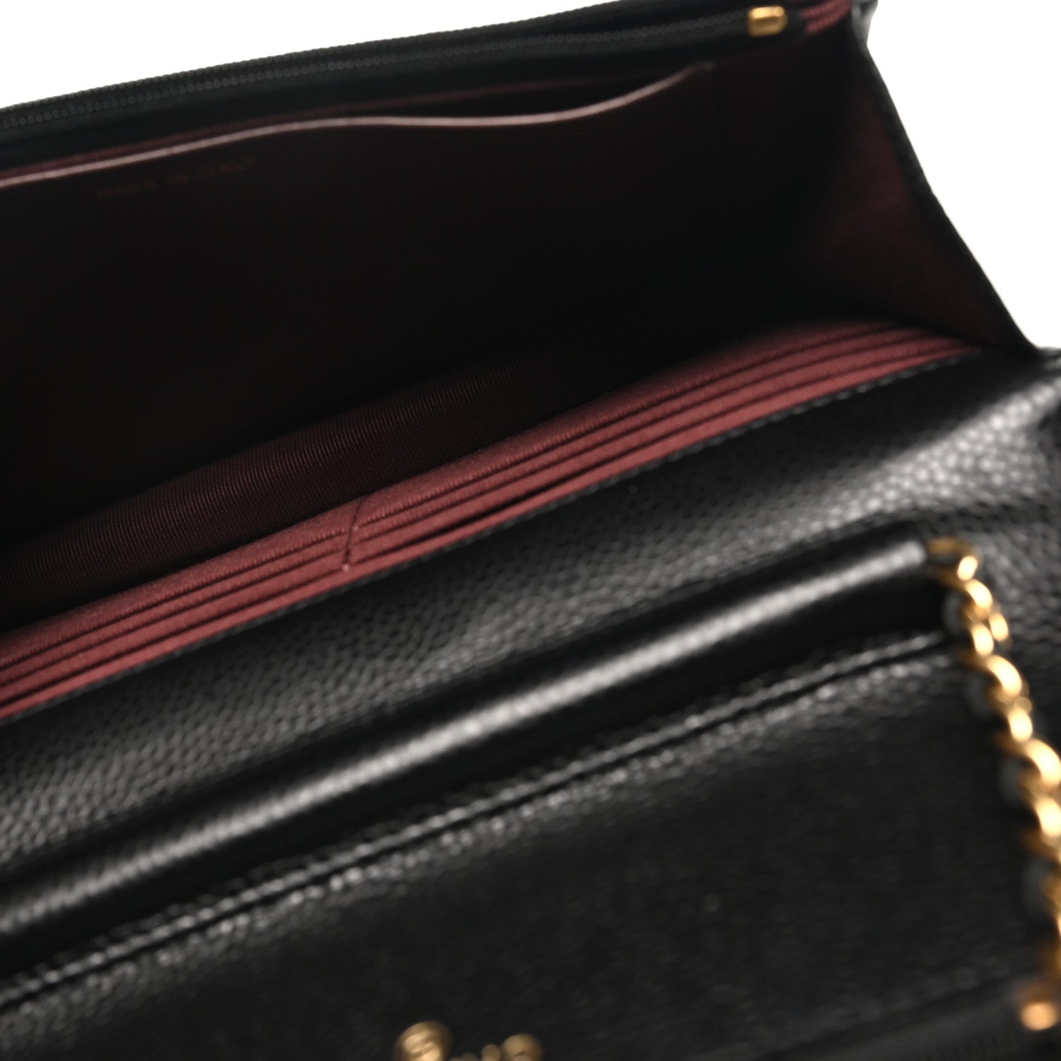 Chanel Caviar Quilted Wallet on Chain WOC Black 5 of 12