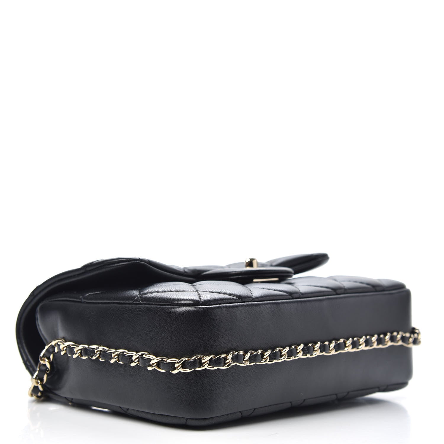 Chanel Lambskin Quilted Small My Precious Flap Black 4 of 11
