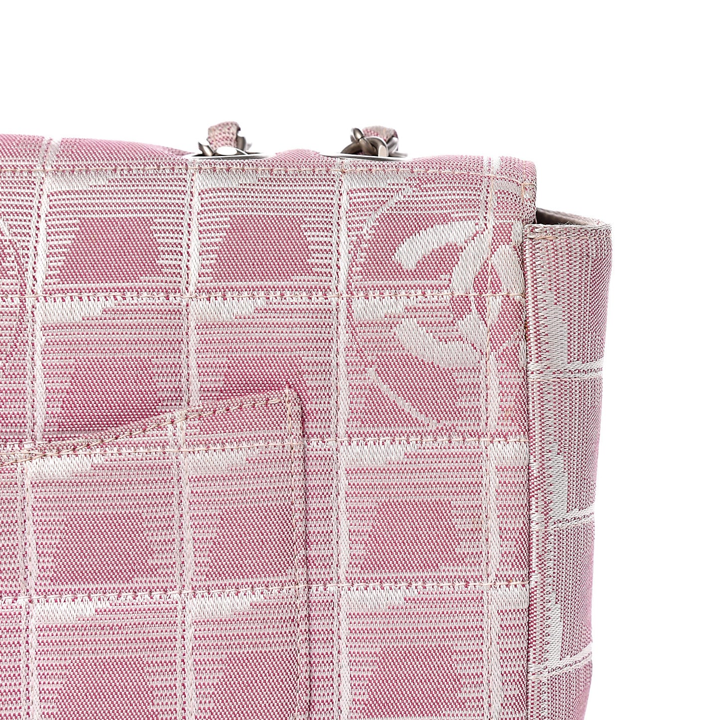 Nylon Medium Travel Flap Pink