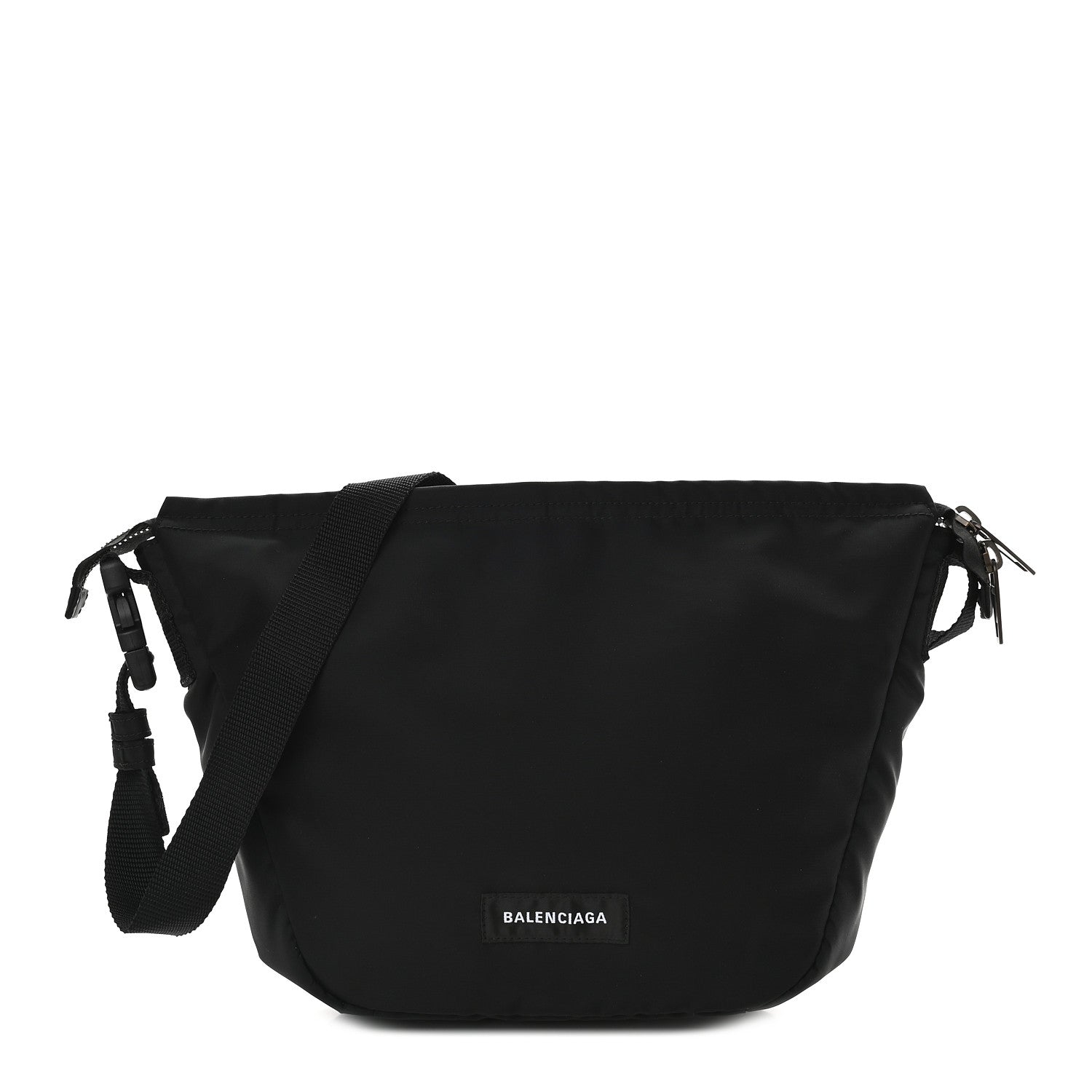 Balenciaga Nylon oversized Sling Bag Black 1 of 9