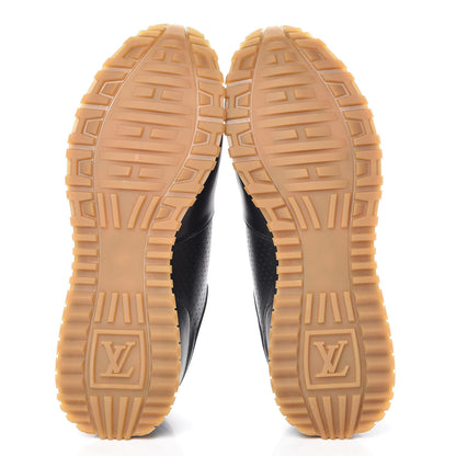 Louis Vuitton X SUPREME Calfskin Run Away Sneakers 7 Black 5 of 10