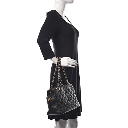 Chanel Caviar Quilted Petit Timeless Tote PTT Black 2 of 10