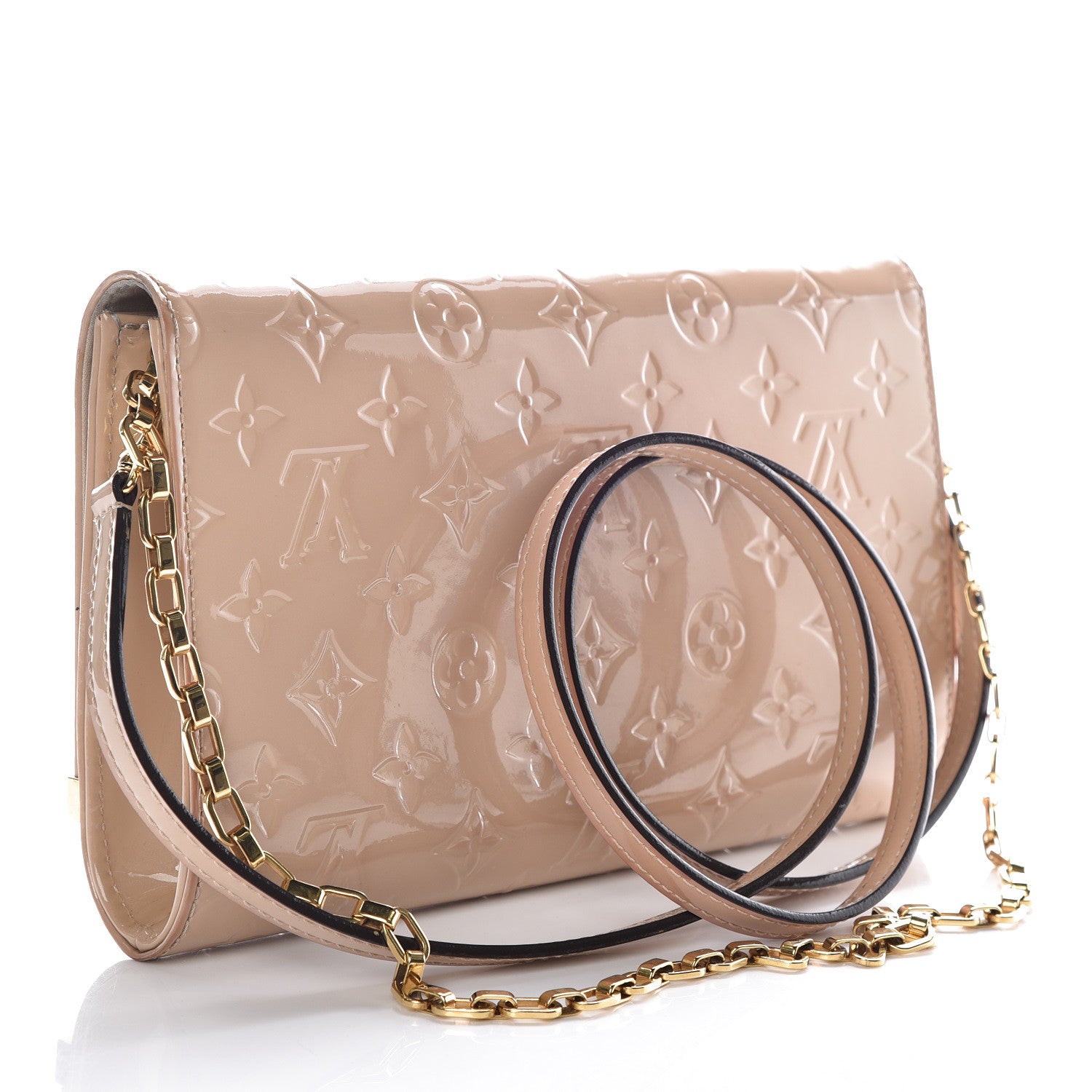 Louis Vuitton Vernis Ana Clutch Dune 3 of 23