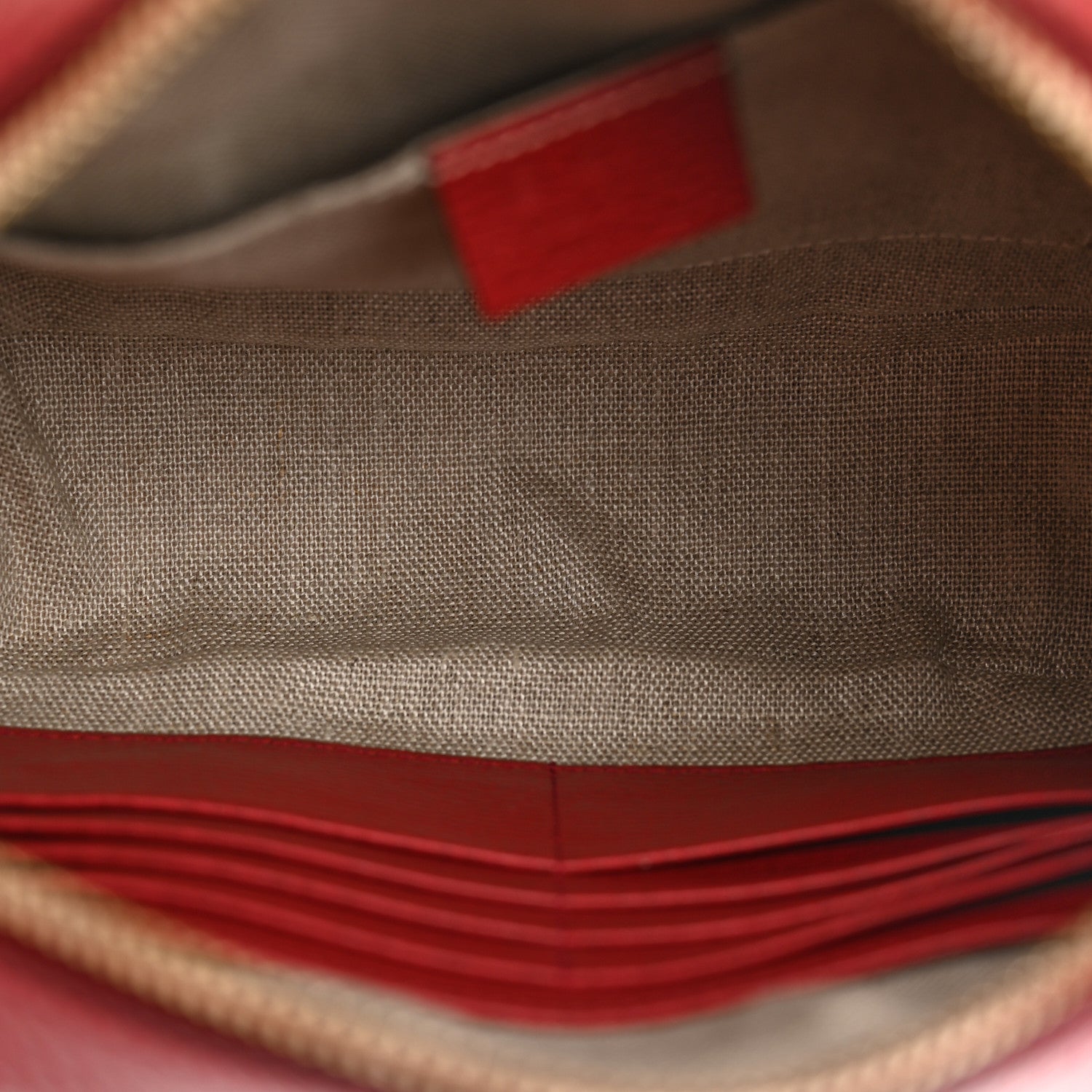 Gucci Monogram Mini Bree Messenger Bag Red 5 of 14