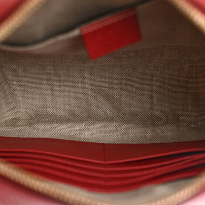 Gucci Monogram Mini Bree Messenger Bag Red 5 of 14