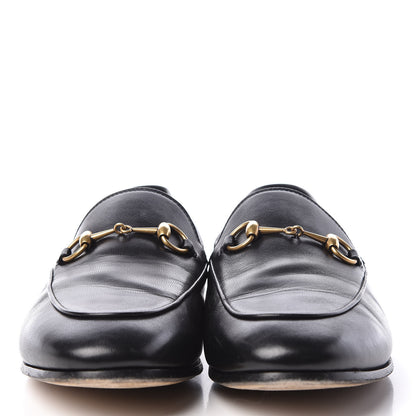 Gucci Lambskin Womens Brixton Horsebit Loafers 38 Black 2 of 13