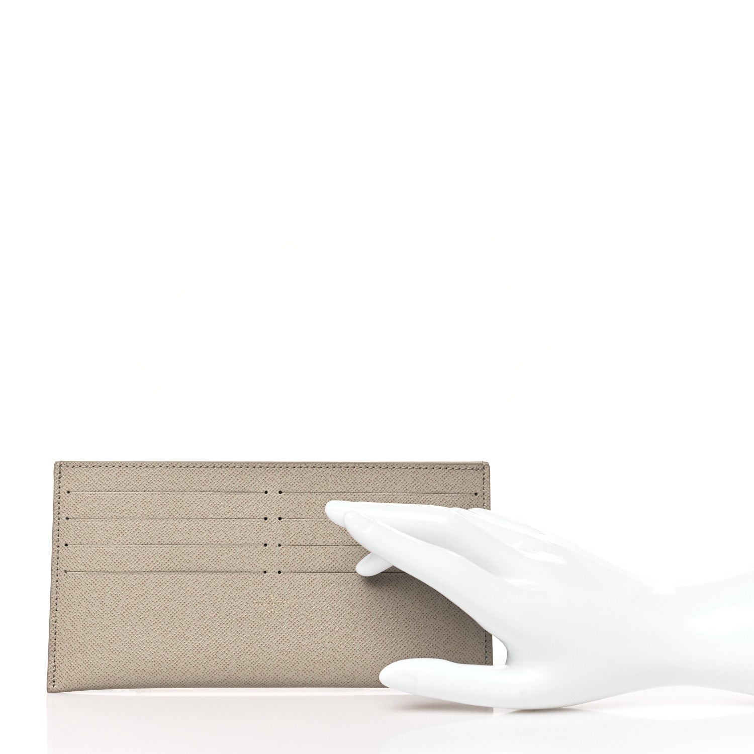 Louis Vuitton Calfskin Felicie Chain Wallet Card Holder Insert Galet 2 of 6