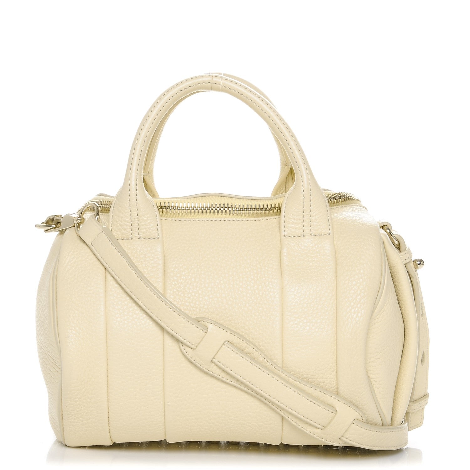Alexander Wang Pebbled Lambskin Rockie Soft Merinque Pale Gold Hardware 1 of 11