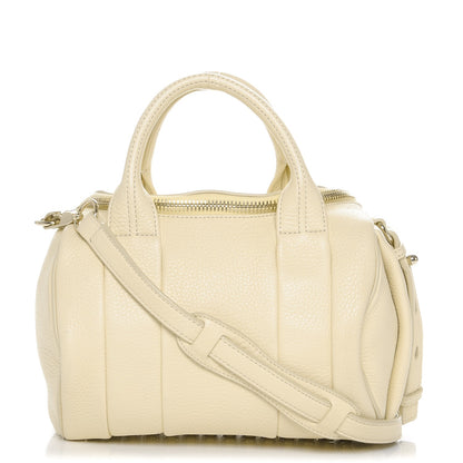 Alexander Wang Pebbled Lambskin Rockie Soft Merinque Pale Gold Hardware 1 of 11