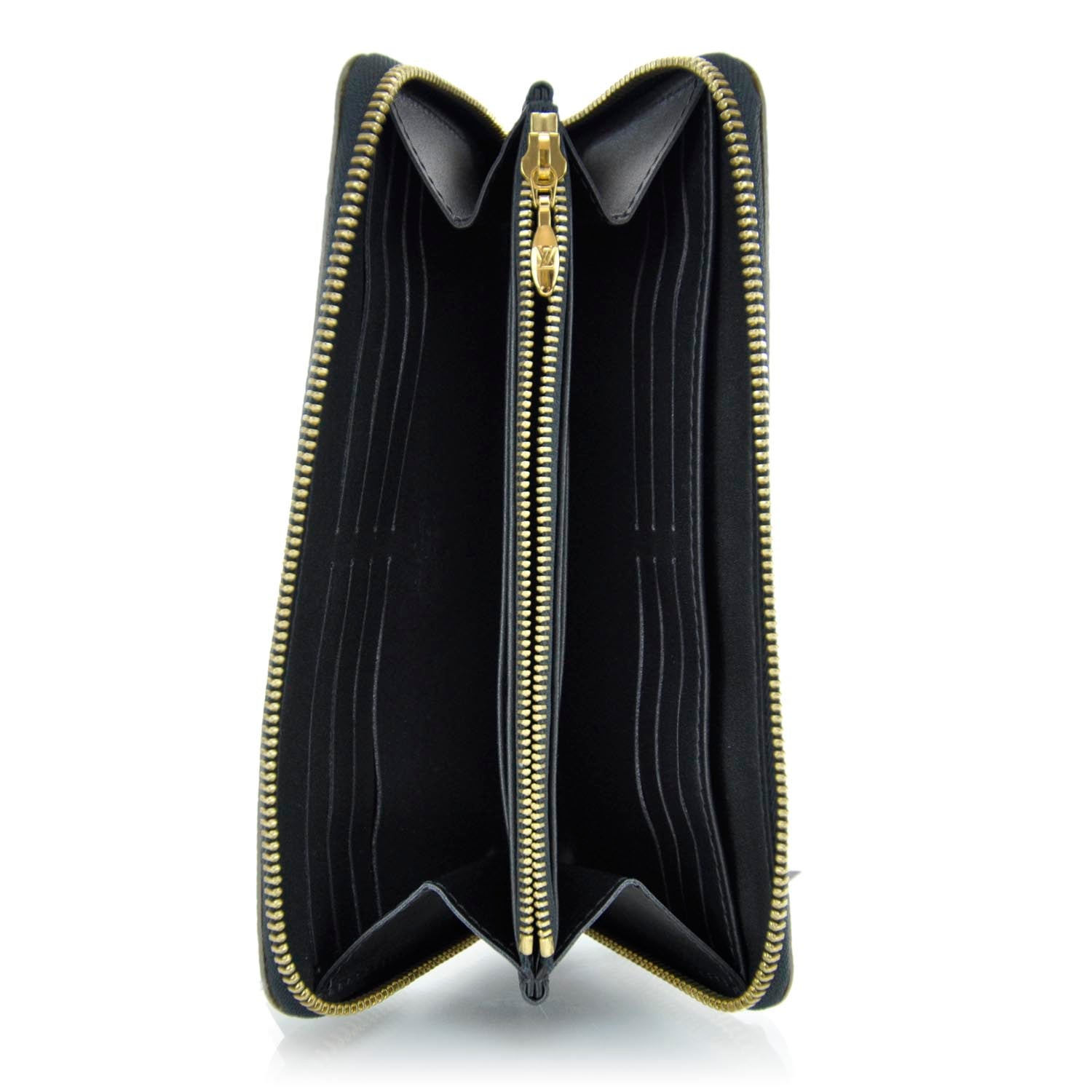 Louis Vuitton Suhali Zippy Wallet Black 9 of 14