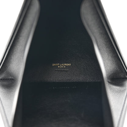 Saint Laurent Lambskin Pyramid Clutch Black 5 of 10