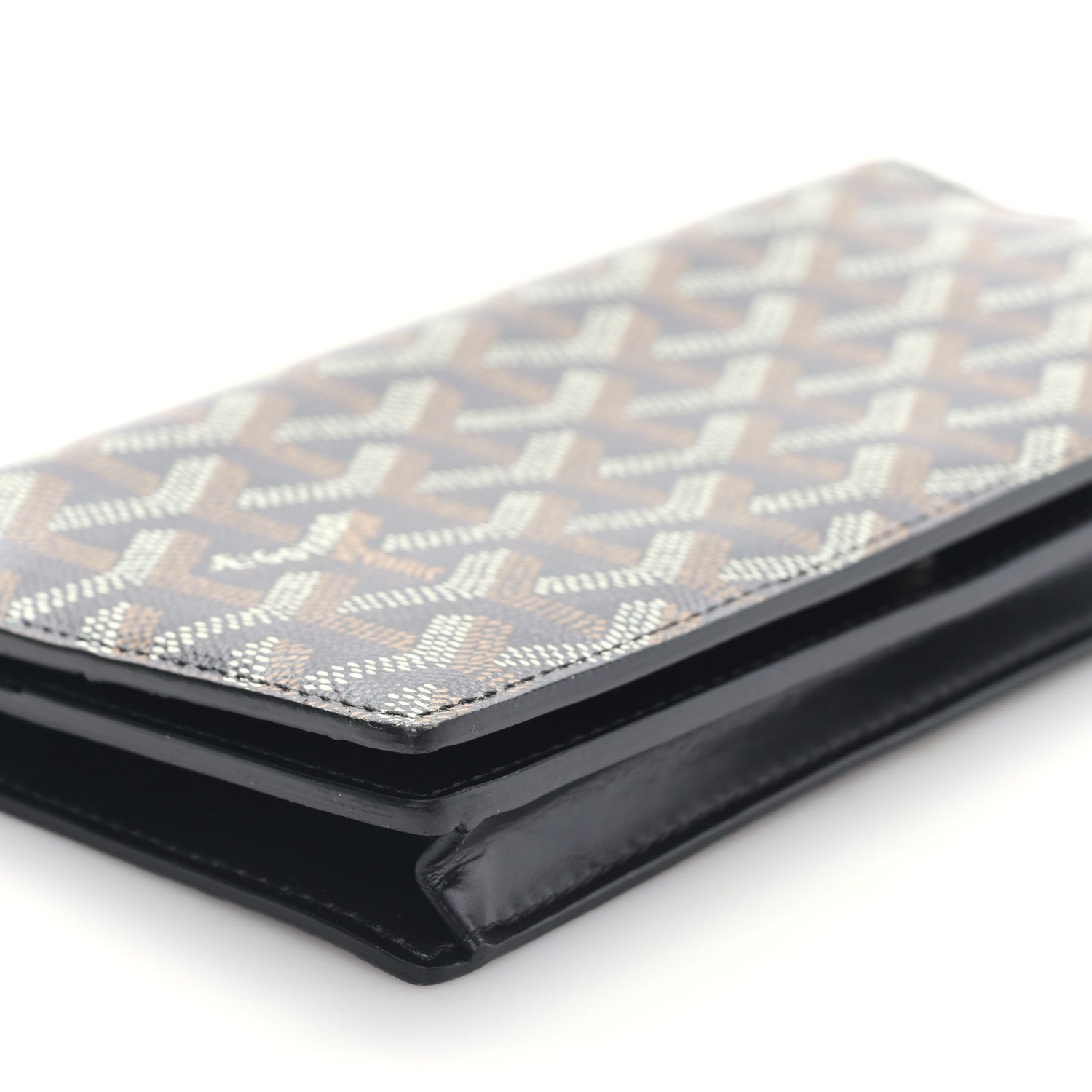 Goyard Goyardine Long Bi-Fold Wallet Black 7 of 9