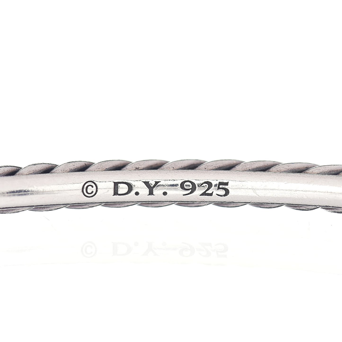 Sterling Silver 4mm Cable Classics Bangle Bracelet