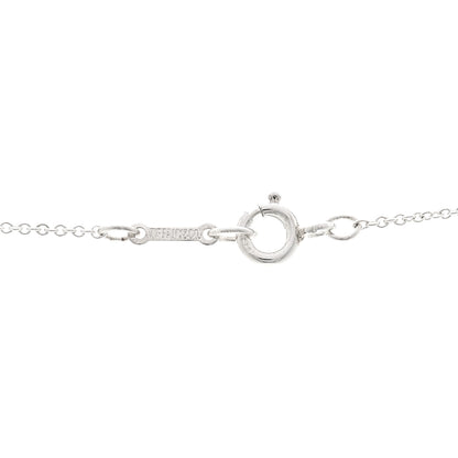 Tiffany Sterling Silver 11mm Elsa Peretti Bean Pendant Necklace 5 of 5