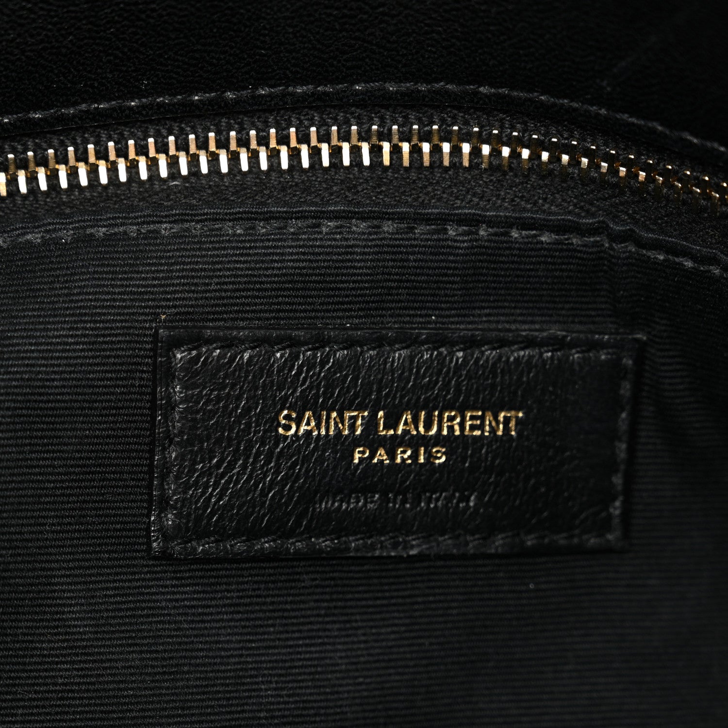 Saint Laurent Lambskin Quilted Small Loulou Puffer Monogram Chain Satchel Black 6 of 12