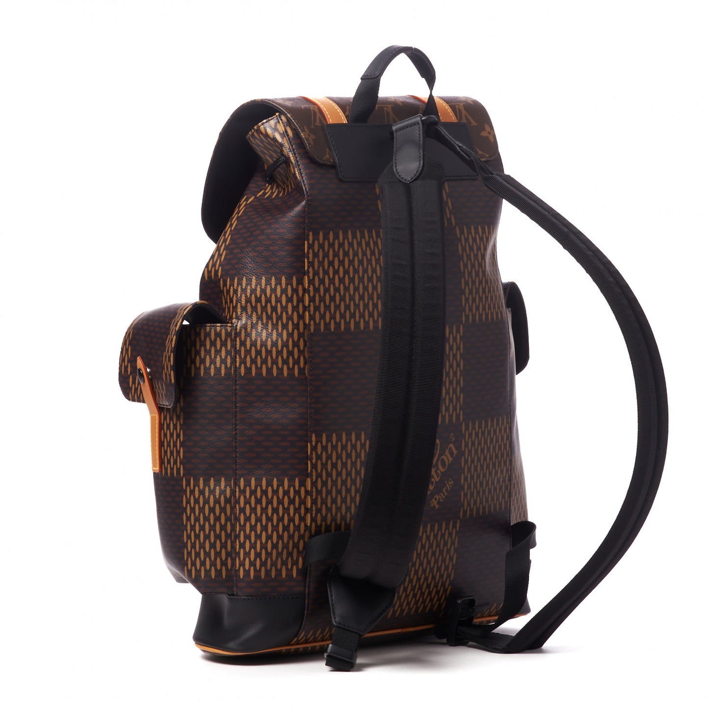 X NIGO Giant Damier Ebene Monogram Christopher PM Backpack