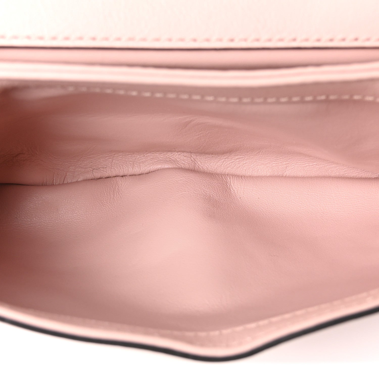 Gucci Roxy Calfskin Web Mini Blondie Shoulder Bag Powder Pink 5 of 10