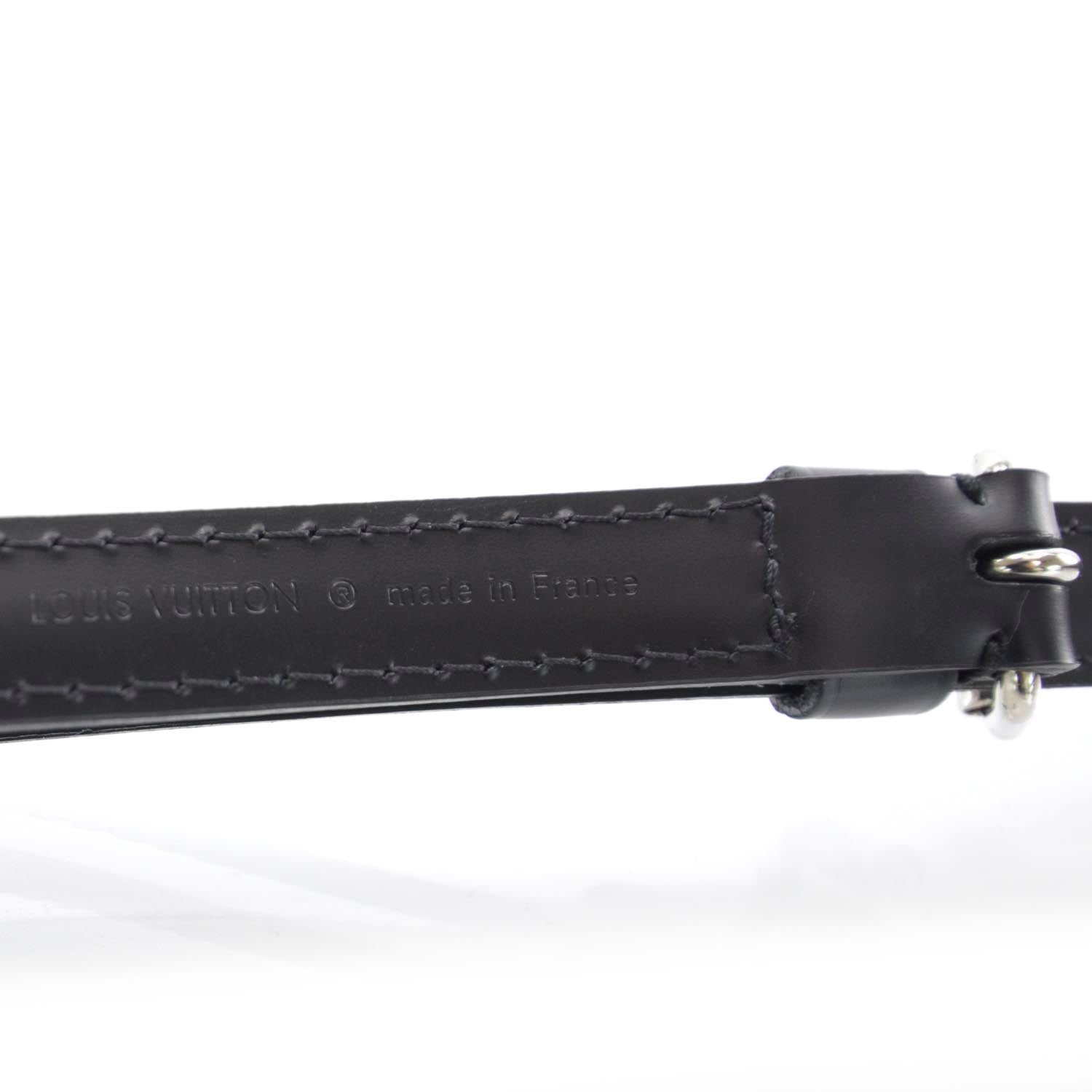 Louis Vuitton Epi Adjustable Shoulder Strap Black 5 of 5