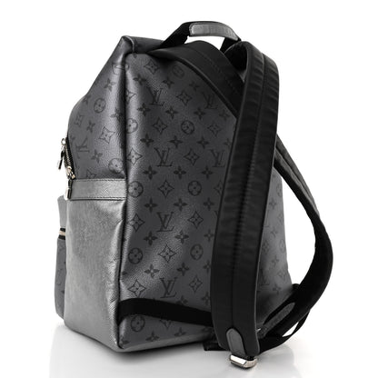 Louis Vuitton Monogram Taiga Discovery Backpack PM Silver 3 of 9