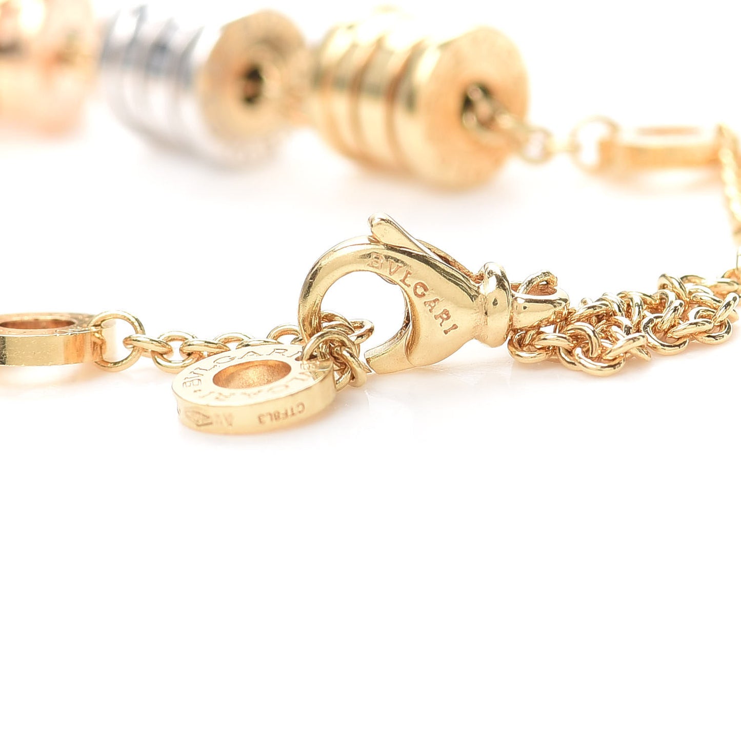 18K Yellow Rose White Gold B.Zero1 Bracelet