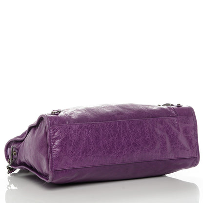 Balenciaga Agneau Classic Hardware City Ultraviolet 4 of 8