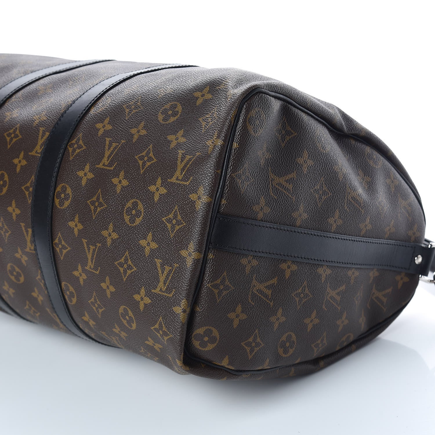 Louis Vuitton Monogram Macassar Keepall Bandouliere 45 9 of 11