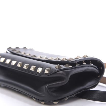 Valentino Garavani Calfskin Rockstud Belt Bag Black 8 of 18