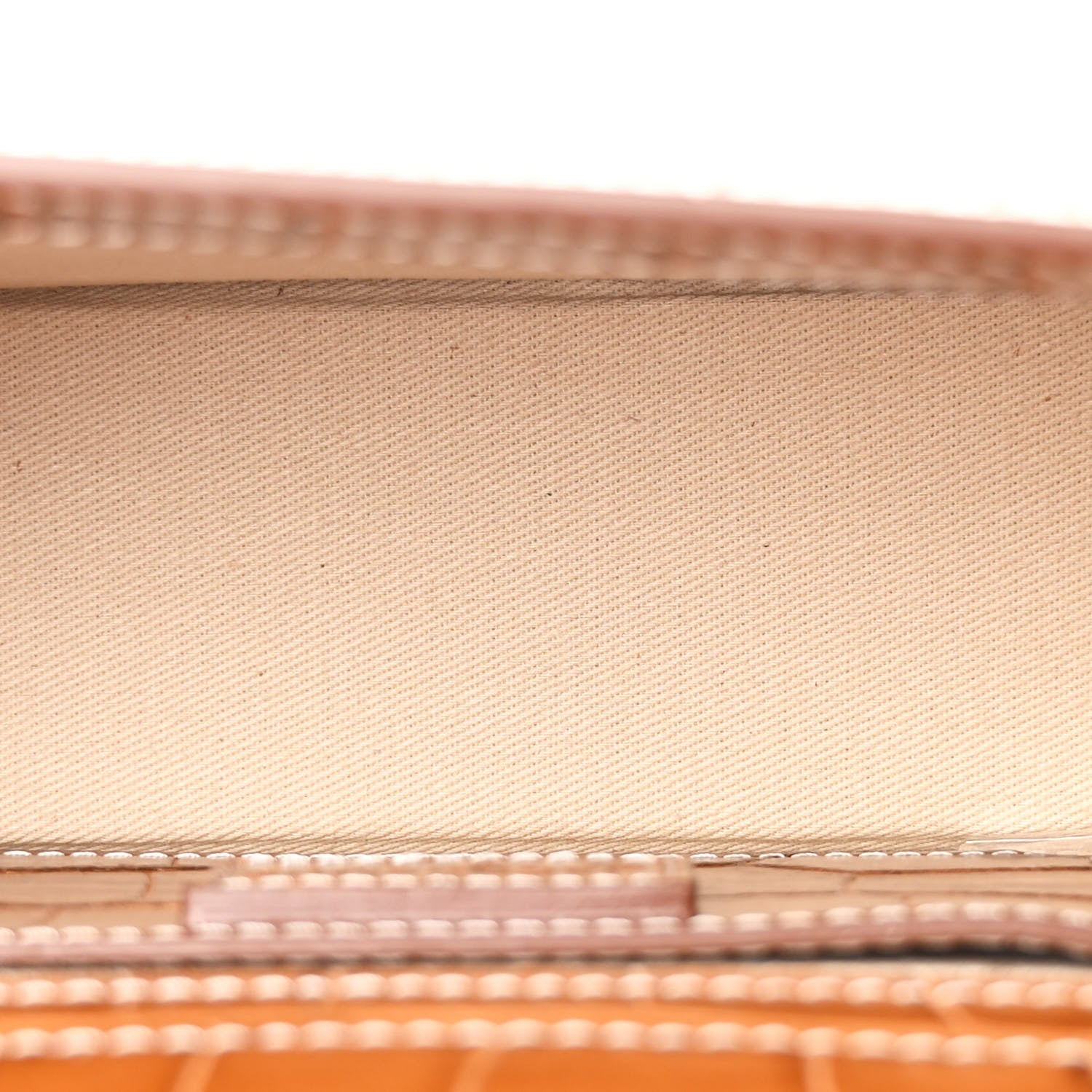 Jacquemus Calfskin Crocodile Embossed Le Grand Bambino Brown 5 of 11
