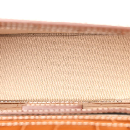 Jacquemus Calfskin Crocodile Embossed Le Grand Bambino Brown 5 of 11