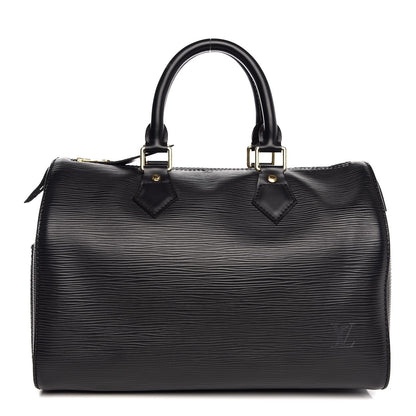 Louis Vuitton Epi Speedy 25 Black 1 of 10