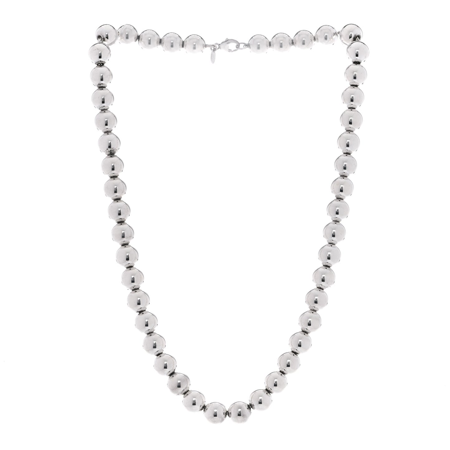 Sterling Silver HardWear Graduated Ball Necklace
