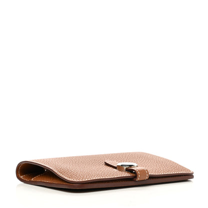 Hermes Togo Dogon Compact Wallet Gold 4 of 7