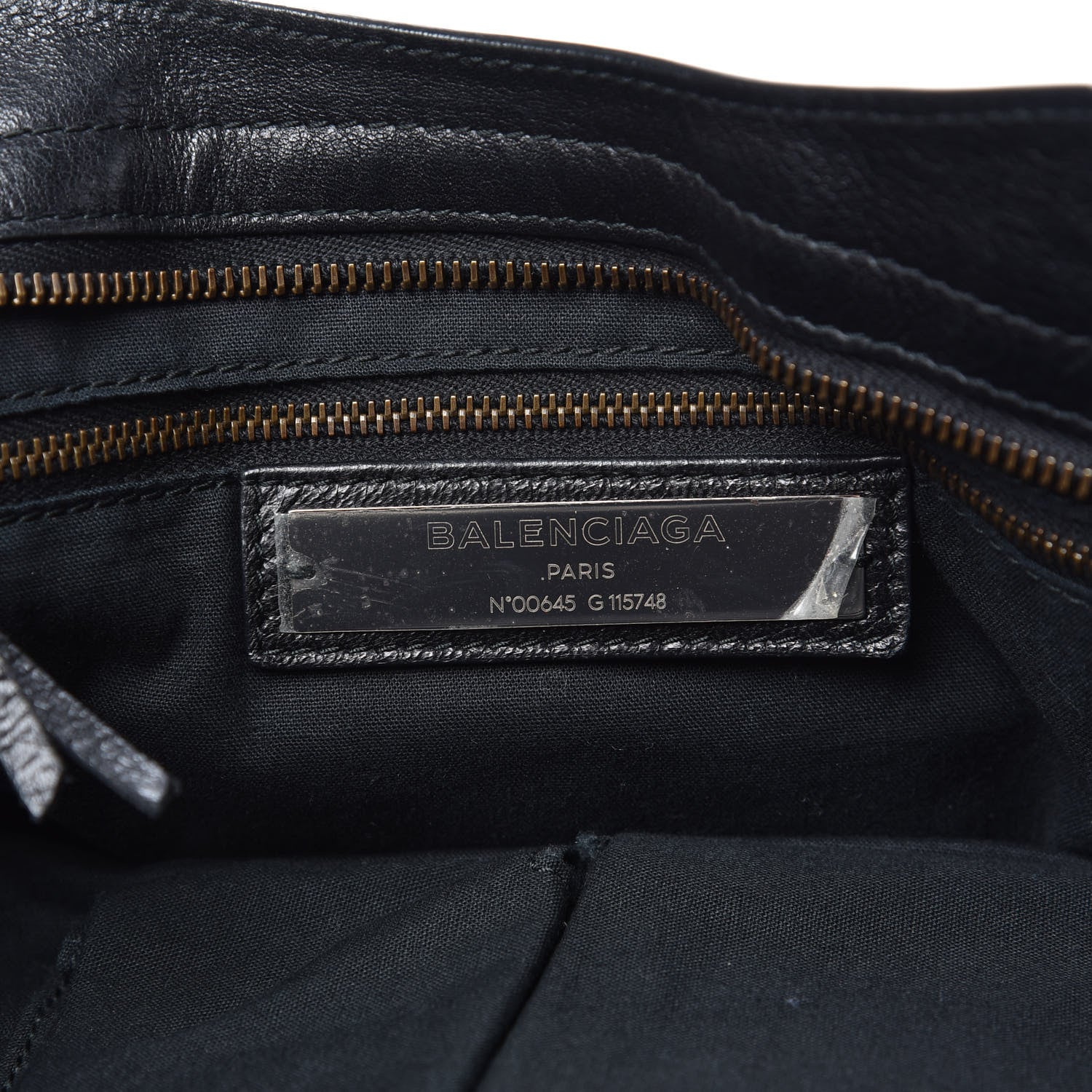 Balenciaga Agneau Classic Hardware City Black 6 of 10