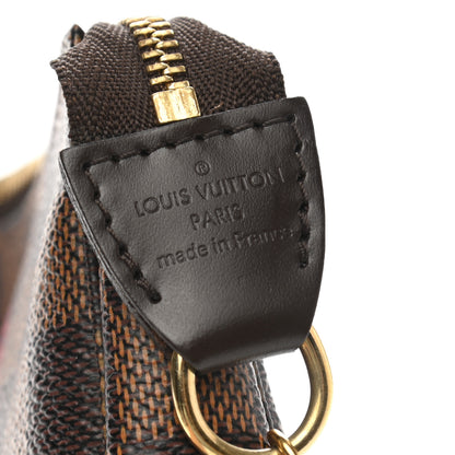 Louis Vuitton Damier Ebene Complice Trunks and Bags Mini Pochette Accessories Red 7 of 8