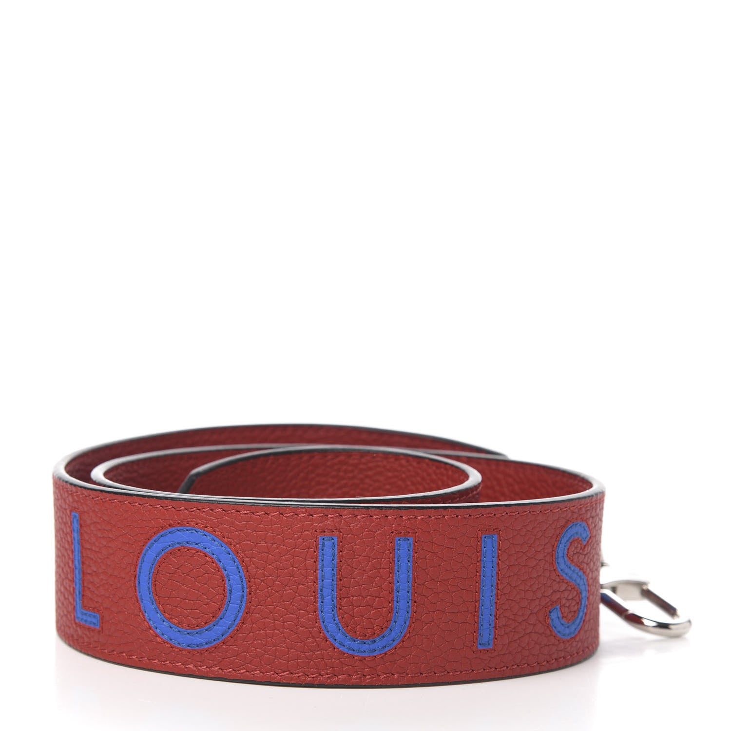 Louis Vuitton Taurillon Bandouliere Shoulder Strap Rouge 2 of 4