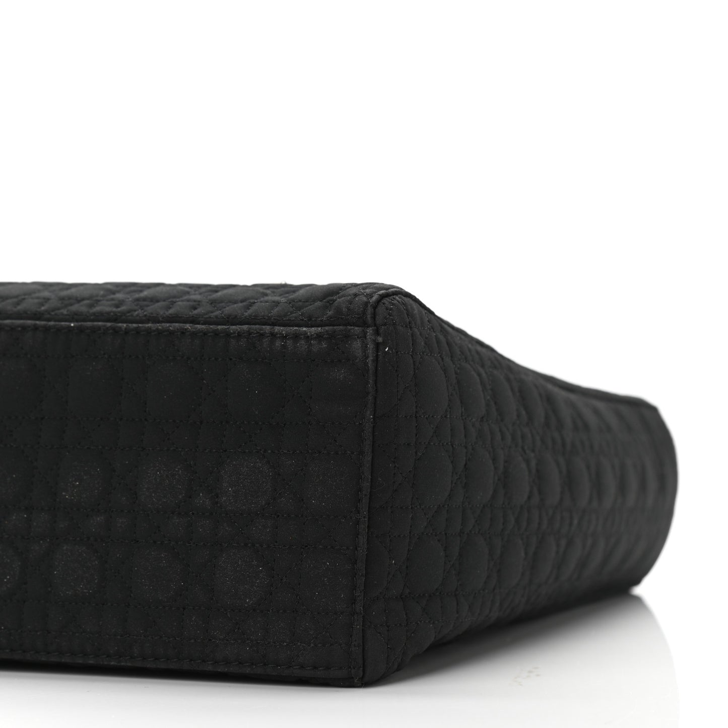 Nylon Cannage Large Lady Dior Black