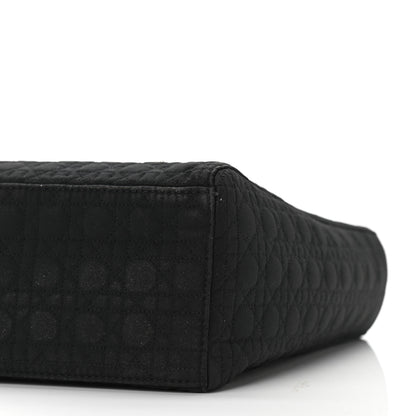 Christian Dior Nylon Cannage Large Lady Dior Black 10 of 10