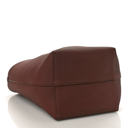 The Row Grained Calfskin Medium N/S Park Tote Cognac 4 of 9