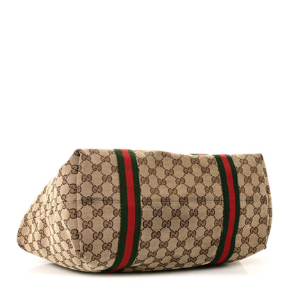 Gucci Monogram Large Jolicoeur Tote White 4 of 13