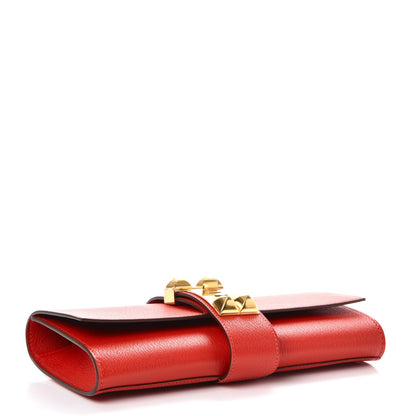 Hermes Chevre Mysore Medor 23 Clutch Rouge Tomate 4 of 8