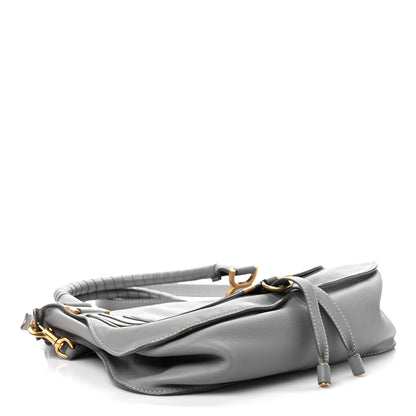 Chloe Calfskin Medium Marcie Satchel Cashmere Grey 4 of 17