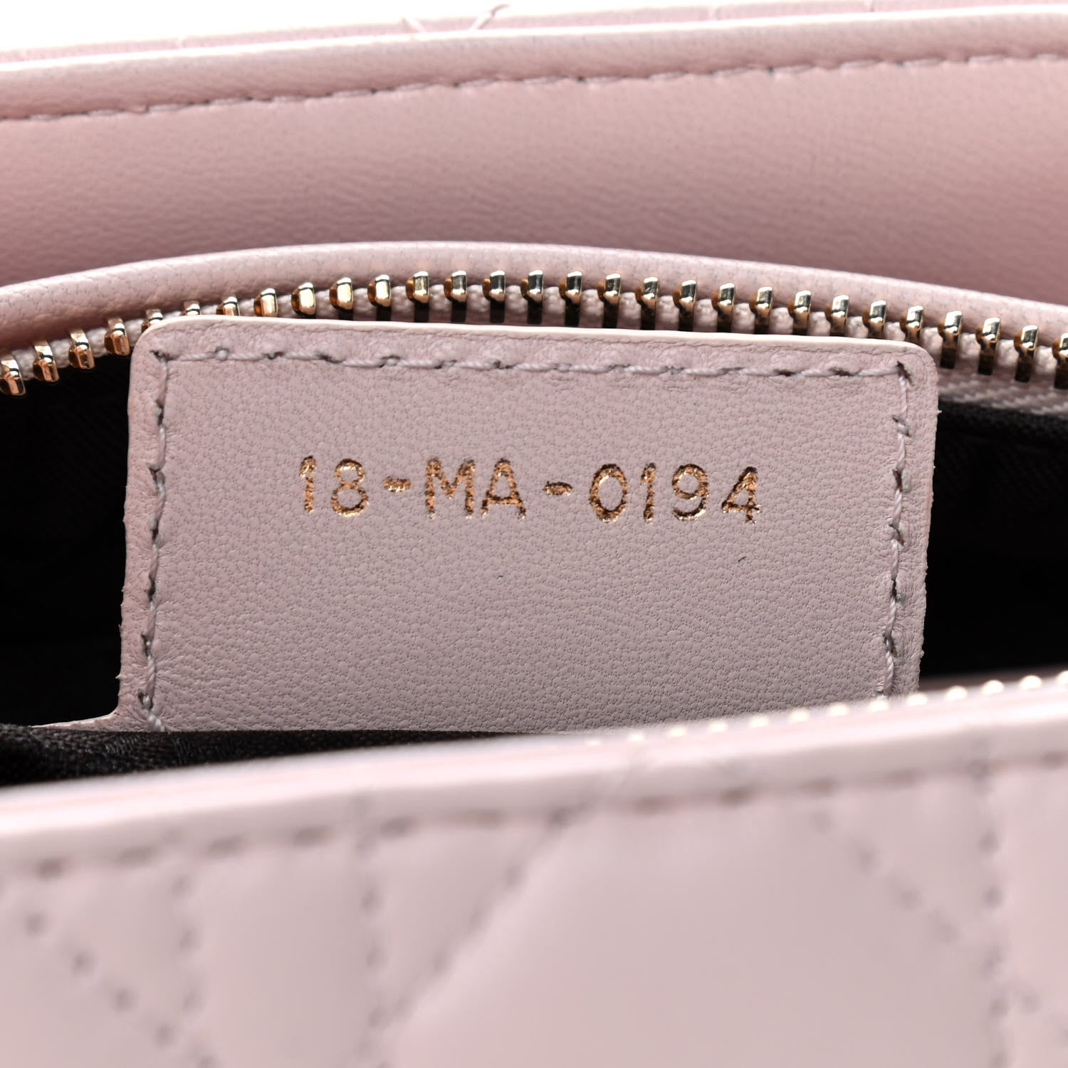 Christian Dior Lambskin Cannage Medium Lady Dior Light Pink 7 of 9