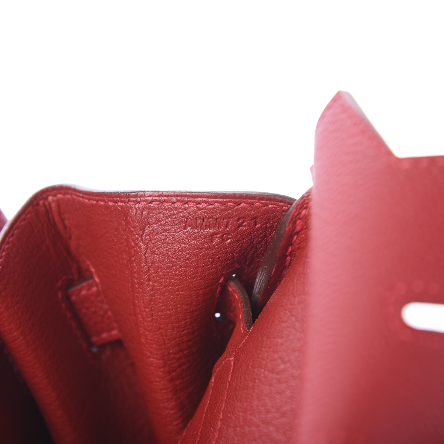 Hermes Taurillon Maurice Birkin 30 Rouge Vif 6 of 12