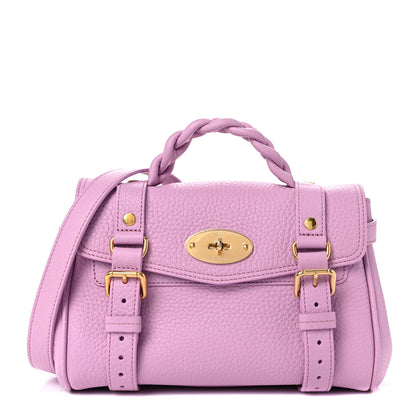 Mulberry Heavy Grain Mini Alexa Lilac Blossom 1 of 9