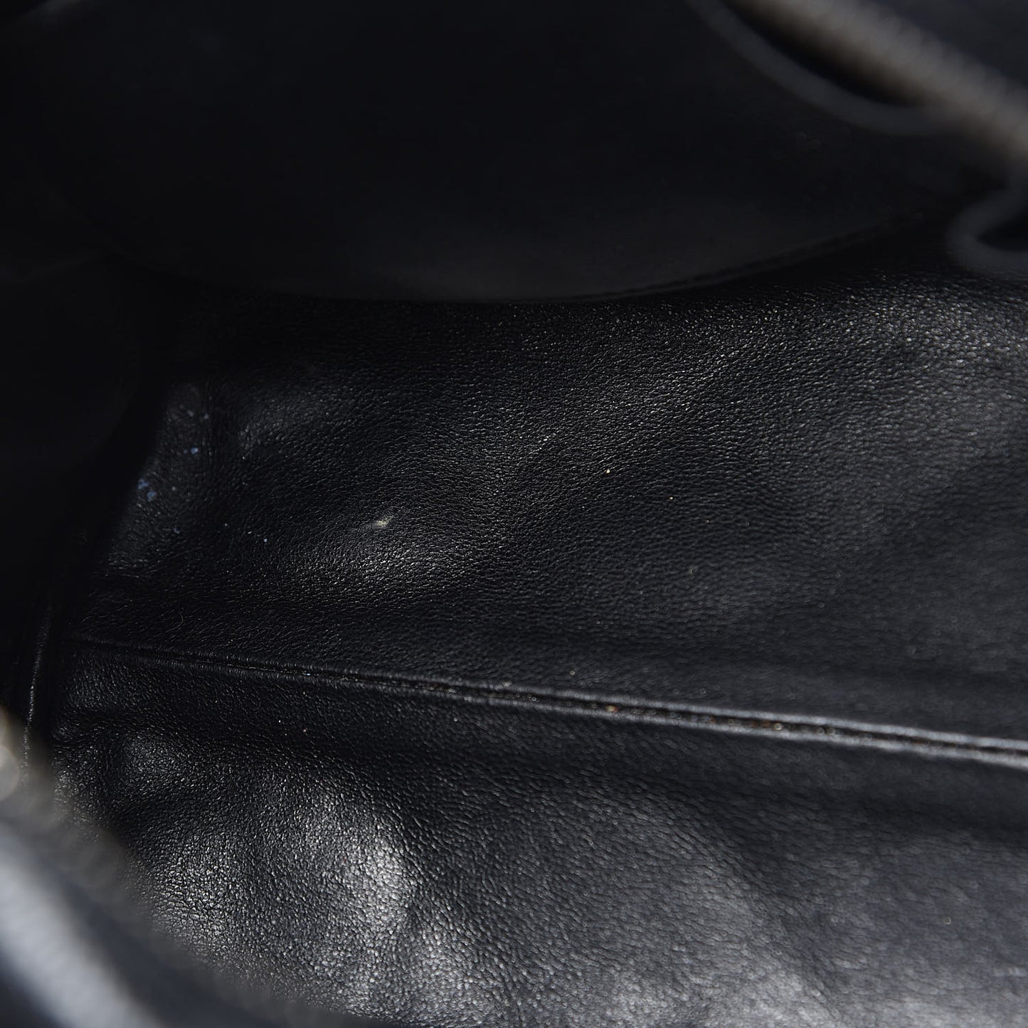 Caviar Quilted Tote Black