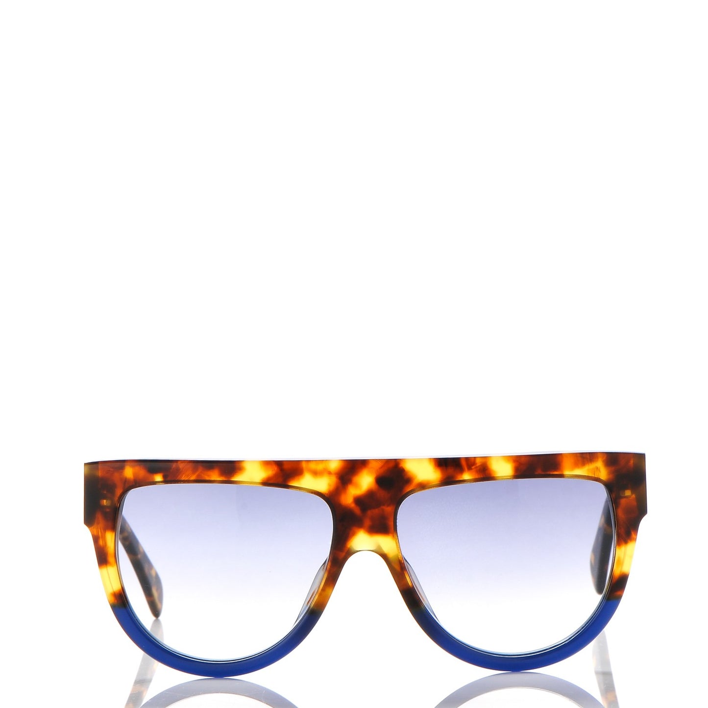 Acetate Shadow Sunglasses CL 41026/S Tortoise Havana Blue