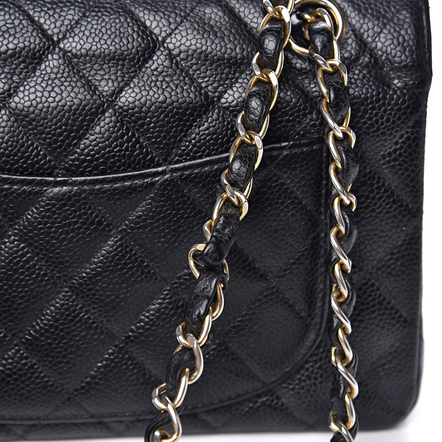 Chanel Caviar Quilted Small Double Flap Black 17 of 18